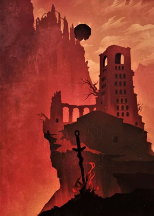 Dark Souls - The Kingdom of Lothric - plakat 20x30