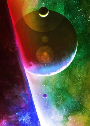 Deep Space, Warhol - plakat 21x29,7 cm
