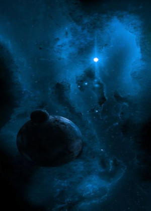 Deep Space, Schumann - plakat 20x30 cm