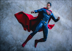 Człowiek ze Stali, Superman - plakat 29,7x21 cm