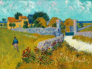Farmhouse in Provence, Vincent van Gogh - plakat 2