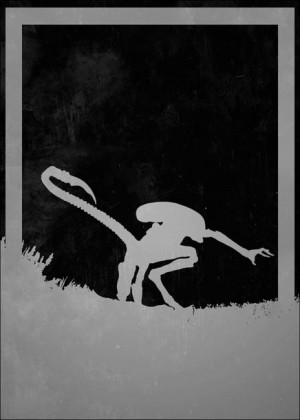 Dusk of Villains, Alien - plakat 29,7x42 cm
