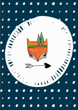 fox - plakat 29,7x42 cm