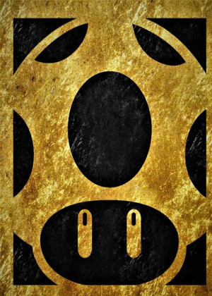 Golden LUX - Mario - plakat 29,7x42 cm