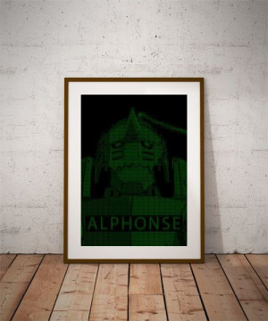 H4CK3D - Alphonse, Fullmetal Alchemist - plakat 29