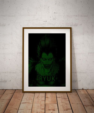 H4CK3D - Ryuk, Death Note - plakat 20x30 cm