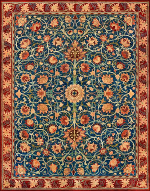 Holland Park Carpet, William Morris - plakat 21x29
