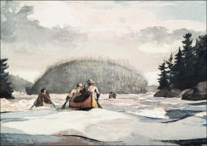 Ile Malin, Winslow Homer - plakat 29,7x21 cm
