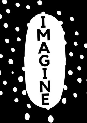 imagine - plakat 21x29,7 cm
