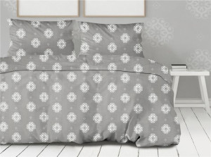Pościel Bawełniana Bielbaw 160x200 GREY IS GREY