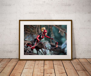 Lady Deadpool i Wiewiór - plakat 29,7x21 cm