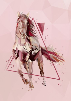 Koń - plakat 21x29,7 cm