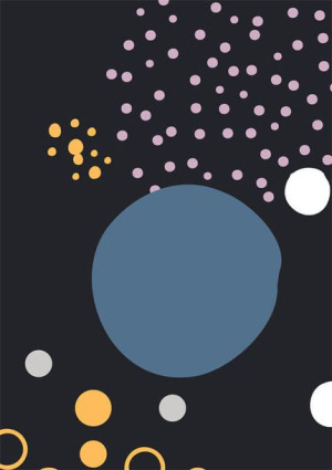 Kosmos II - plakat 29,7x42 cm