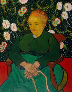 La Berceuse Woman Rocking a Cradle, Vincent van Go
