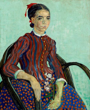 La Mousmé, Vincent van Gogh - plakat 20x30 cm