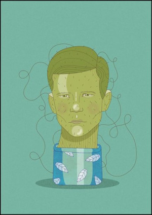 Kaktus - plakat 29,7x42 cm