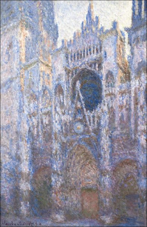 Katedra w Rouen Zachodnia Fasada, Claude Monet - p