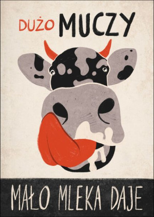 Krowa - plakat 29,7x42 cm