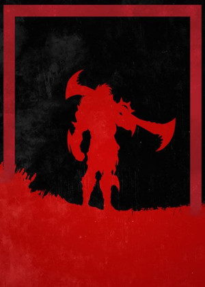 League of Legends - Draven - plakat 20x30 cm
