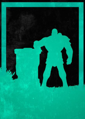 League of Legends - Braum - plakat 20x30 cm