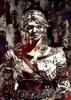 Legends of Bedlam - Ciri, Wiedźmin - plakat 21x29,