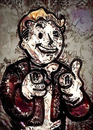 Legends of Bedlam - Vault Boy, Fallout - plakat 29