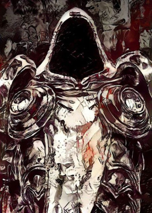 Legends of Bedlam - Tyrael, Diablo - plakat 29,7x4