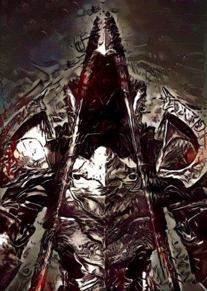 Legends of Bedlam - Malthael, Diablo - plakat 20x3