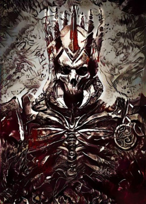 Legends of Bedlam - Eredin, Wiedźmin - plakat 29,7
