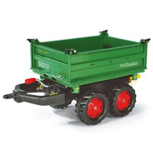 Rolly Toys Rollytrailer Przyczepa Wywrotka Mega Trailer Do Traktora