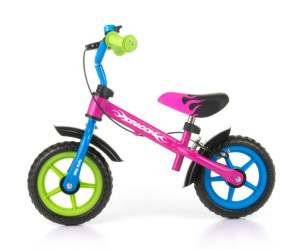 Rowerek Biegowy Dragon Z Hamulcem Multicolor