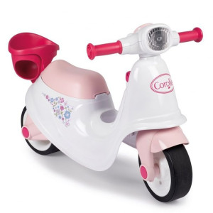 Skuter Biało-Różowy Corolle Ride On Smoby