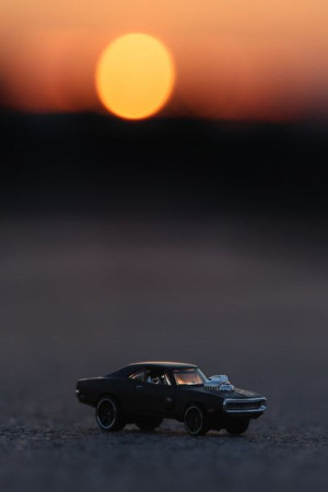 Dodge Charger F_F - plakat 30x45 cm