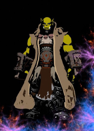 BlizzardVerse Stencils - Thrall, the World Shaman,