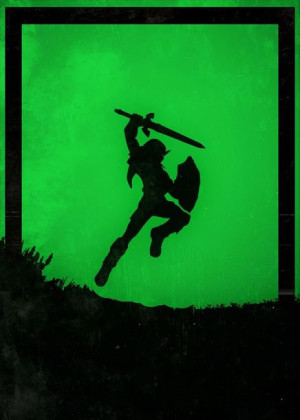 Dawn of Heroes - Link, The Legend of Zelda - plaka