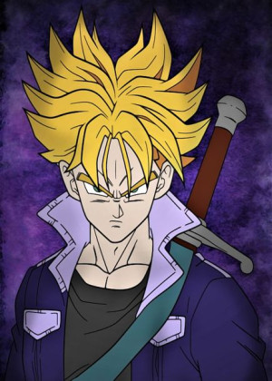 Dragon Ball - Trunks - plakat 30x40 cm