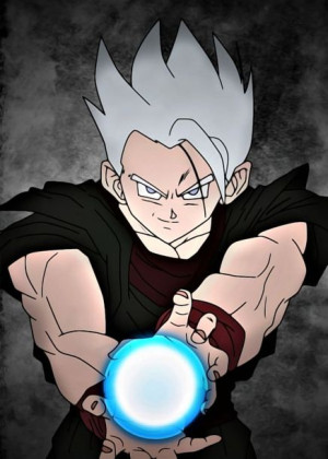 Dragon Ball - Gohan White - plakat 30x40 cm