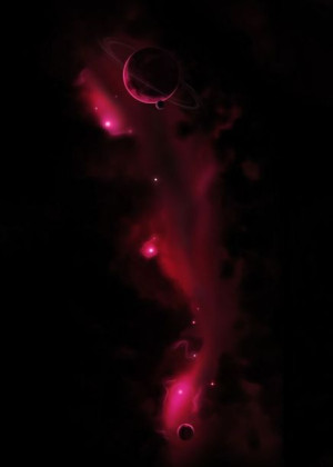 Deep Space, Bocelli - plakat 30x40 cm