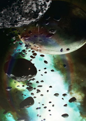 Deep Space, Strauss - plakat 30x40 cm