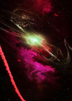 Deep Space, Rembrandt - plakat 30x40 cm