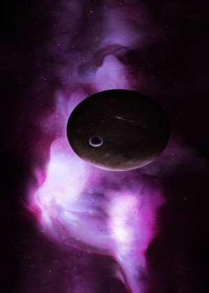Deep Space, Padavona - plakat 30x40 cm