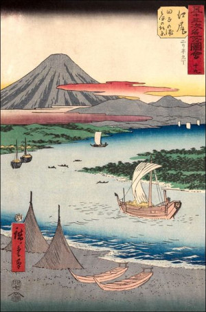 Ejiri Tago Bay and Miho no Matsubara, Hiroshige An