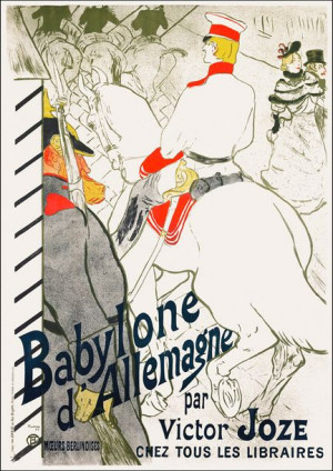 Babylone d’Allemagne, Henri De Toulouse-Lautrec -