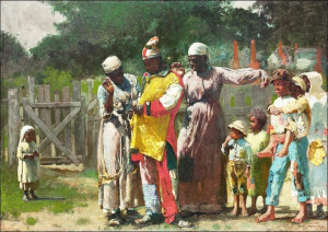 Dressing for the Carnival, Winslow Homer - plakat