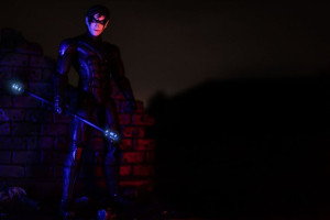 Batman Arkham City - Nightwing - plakat 40x30 cm