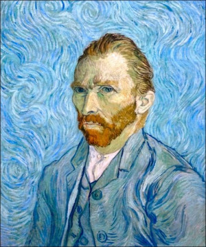 Autoportret Vincent van Gogh - plakat 42x59,4 cm