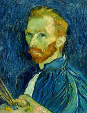Autoportret 1889, Vincent van Gogh - plakat 40x60