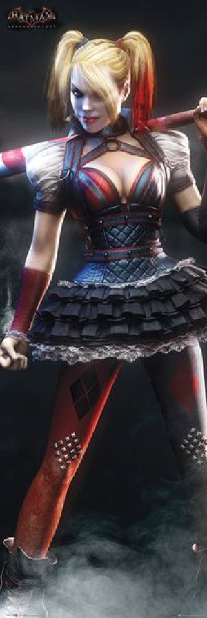 Batman Arkham Knight Harley Quinn - plakat 53x158