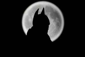 Batman Moon - plakat 50x40 cm