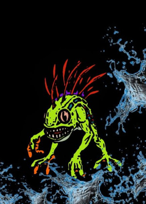 BlizzardVerse Stencils - Murky, the Deep Terror, W